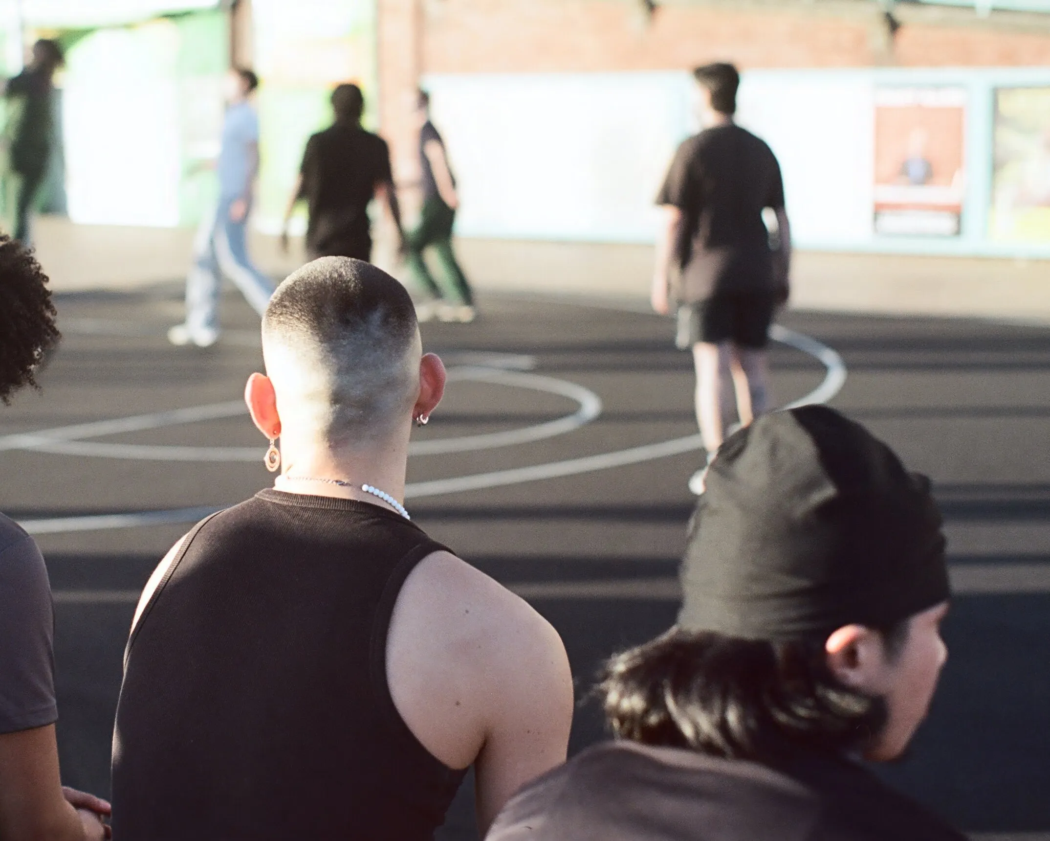 Watching the game, on film